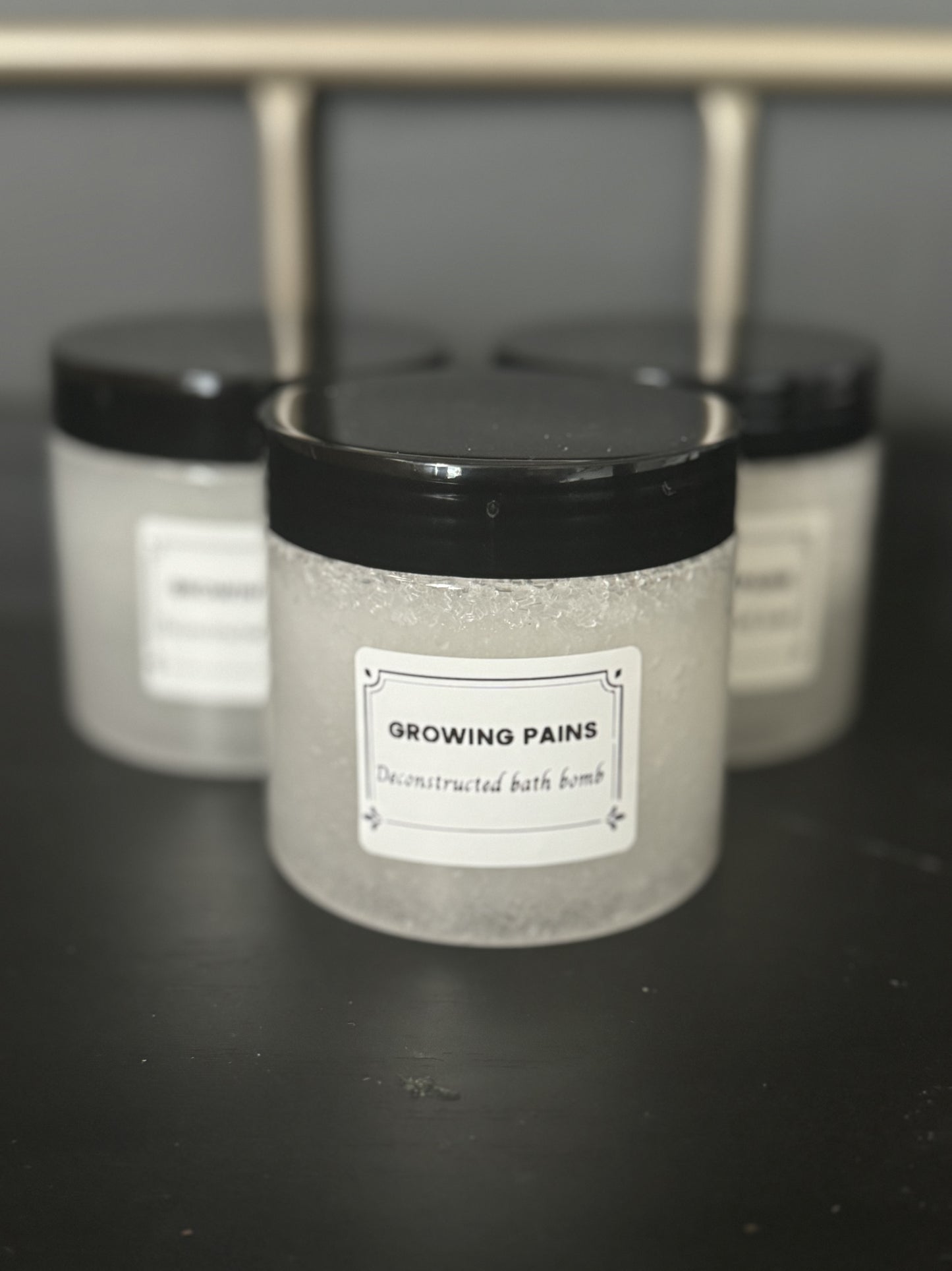 GROWING PAINS deconstructed bath bomb