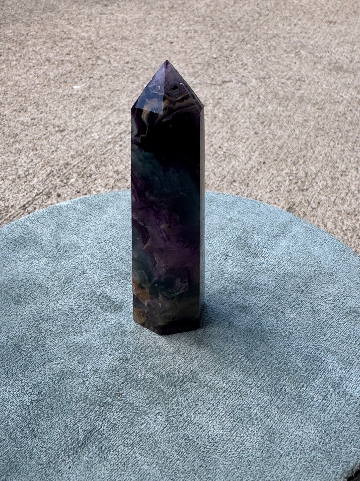 Rainbow Florite Tower