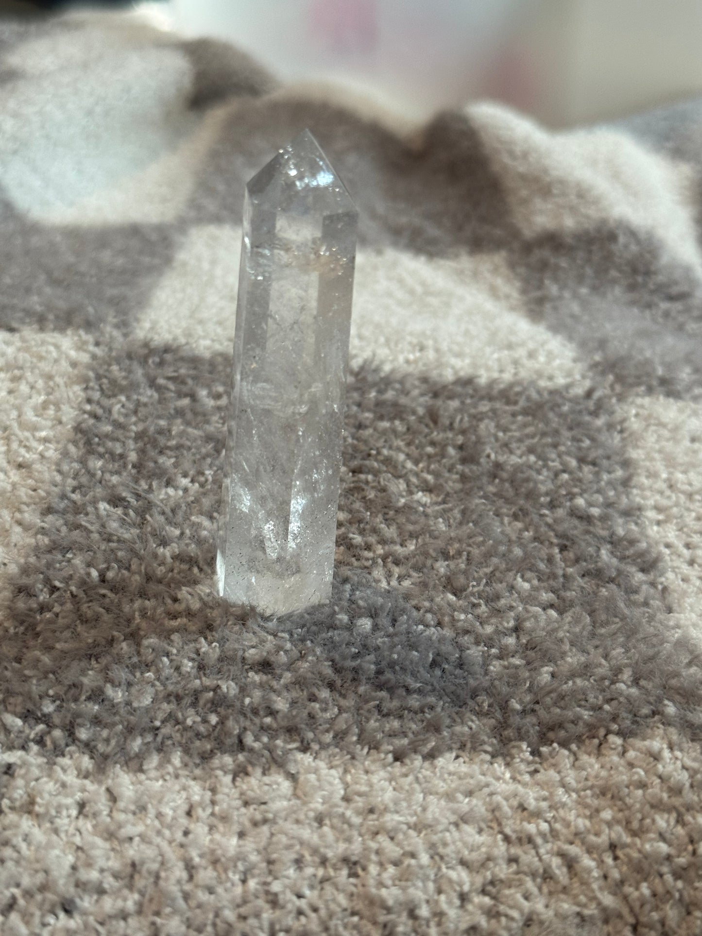 Clear Quartz Tower